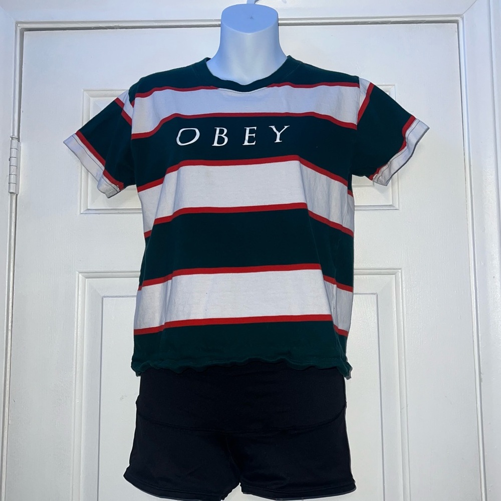 Obey Striped Shirt